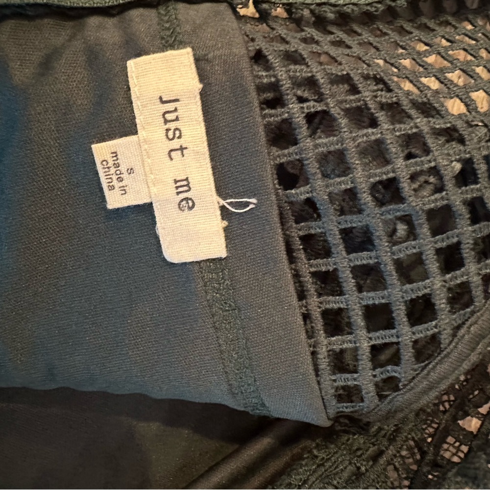 Just Me - Women’s Dress in Forest Green - Worn Once - Size Small - Picture 6 of 6